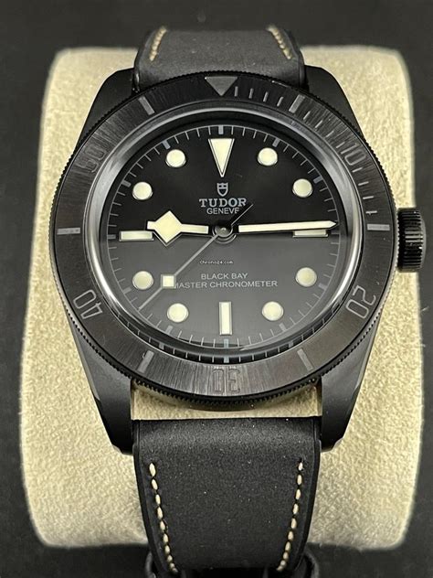 tudor black bay ceramic chrono24